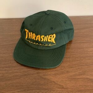 Thrasher Green and Yellow Hat